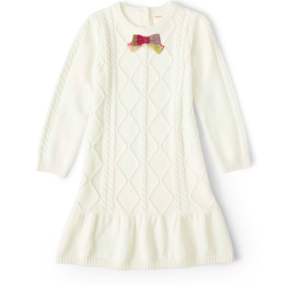 Girls Cable Knit Sweater Dress - Pony Club - NWT.
Size 4T